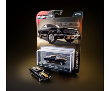 MAJORETTE - COLLECTION - 1965 SHELBY GT350 (PRETO/DOURADO)