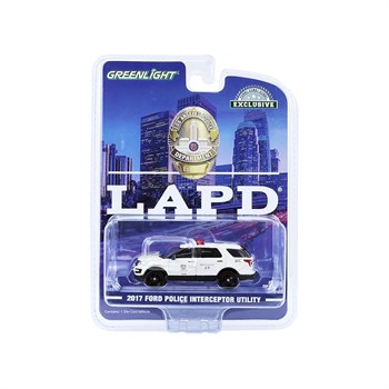GREENLIGHT - 2017 FORD POLICE INTERCEPTOR LADP K-9 SECTION - 1/64