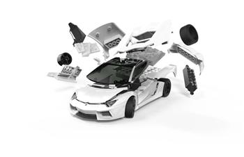 AIRFIX QUICKBUILD LAMBORGHINI AVENTADOR LP 700-4-  1/24  -J6019