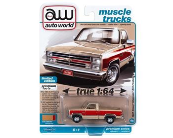 AUTO WORLD - MUSCLE TRUCKS - 1987 CHEVY SILVERADO R10