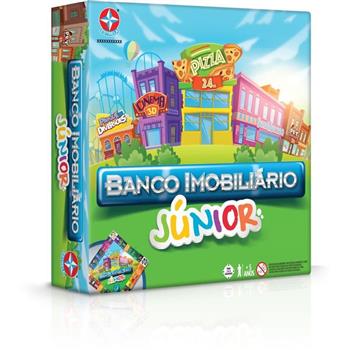 JOGO CLÁSSICO BANCO IMOBILIARIO JUNIOR