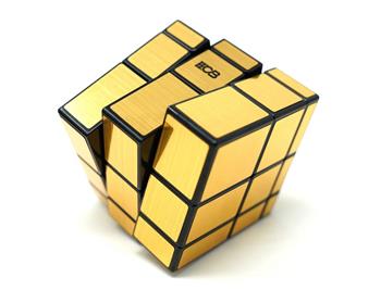 CUBO MÁGICO PROFISSIONAL  - CUBER PRO BLOCKS DOURADO (3x3x3)