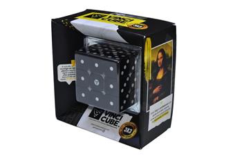 CUBO MÁGICO PROFISSIONAL - CUBER VINCI DADO - PRETO (3X3X3)