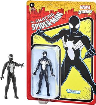 FIGURA 9,5cm - AVENGERS LEGENDS RETRO -  SYMBIOTE SPIDER MAN