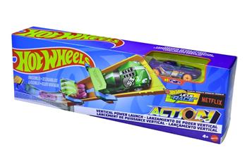 HOT WHEELS LET´S RACE - PISTA DE ACROBACIAS - LANÇAMENTO VERTICAL