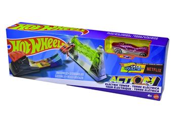 HOT WHEELS LET´S RACE - PISTA DE ACROBACIAS - TORRE ELÉTRICA