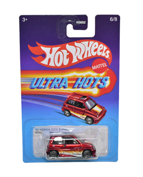 HOT WHEELS - ULTRA HOTS - 1985 HONDA CITY TURBO II - 6/8