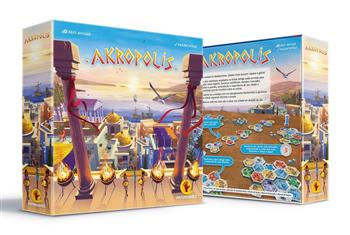 JOGO DE ESTRATÉGIA AKROPOLIS  - PAPERGAMES