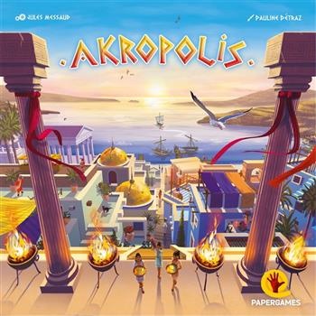JOGO DE ESTRATÉGIA AKROPOLIS  - PAPERGAMES