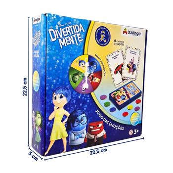JOGO DAS EMOCOES DIVERTIDA MENTE - ACESSÍVEL PARA PESSOAS COM ESPECTRO AUTISTA