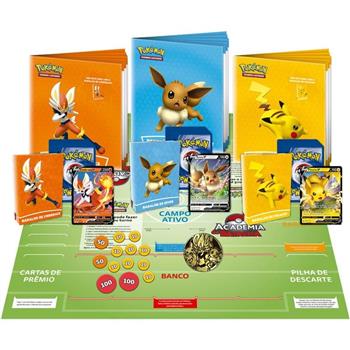 JOGO DE CARTAS POKÉMON ACADEMIA DE BATALHA - TCG