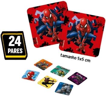 JOGO DE MEMORIA - SPIDER-MAN - HOMEN-ARANHA