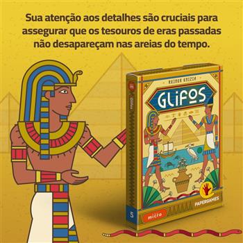 JOGO DE CARTAS GLIFOS - PAPERGAMES
