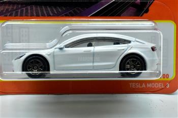 MATCHBOX BASICO - TESLA MODEL 3 - 53/100 - HVL22
