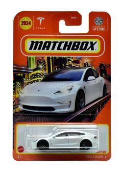 MATCHBOX BASICO - TESLA MODEL 3 - 53/100 - HVL22