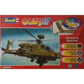 REVELL - 1/100 - AH-64D APACHE - EASY KIT - INICIANTE
