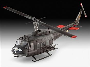 REVELL - 1/100 - BELL UH-1H GUNSHIP- MODEL SET - KIT INICIANTE