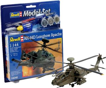REVELL - 1/144 - AH-64D LONGBOW APACHE - KIT INICIANTE