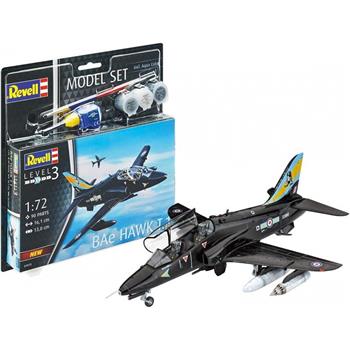 REVELL - 1/72- BAe HAWK T.1  - MODEL SET - KIT INICIANTE
