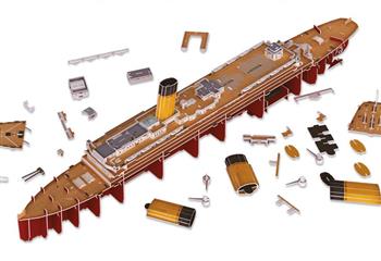 REVELL - QUEBRA CABEÇA 3D - TITANIC - 80cm