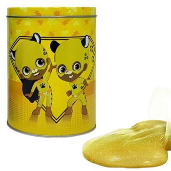 SUPER SLIME AVENTUREIROS - AMARELO - PEDRO - GELASTICA
