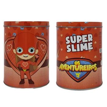 SUPER SLIME AVENTUREIROS - VERMELHO - LATÃO DA GI - GELASTICA