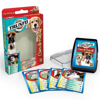 JOGO DE CARTAS SUPER TRUNFO CAES DE RACA