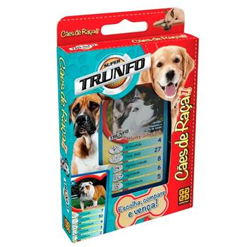 JOGO DE CARTAS SUPER TRUNFO CAES DE RACA