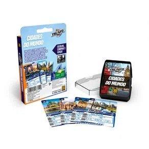 JOGO DE CARTAS SUPER TRUNFO CIDADES DO MUNDO
