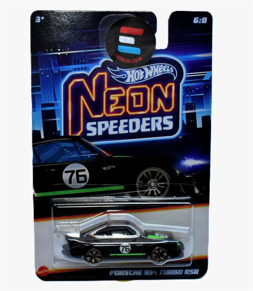 HOT WHEELS NEON SPEEDERS - 2025 | PORSCHE 934 TURBO RSR