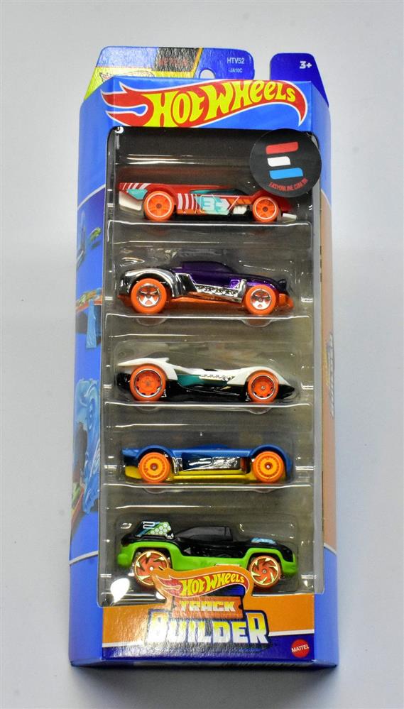Hot Wheels 5台セット HOT WHEELS 5 PACK TRACK BUILDER PARA PISTAS | EASYONLINE