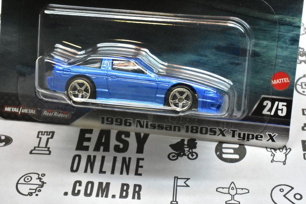 HOTWHEELS PREMIUM 1996 NISSAN 180SX TYPE X 1/64