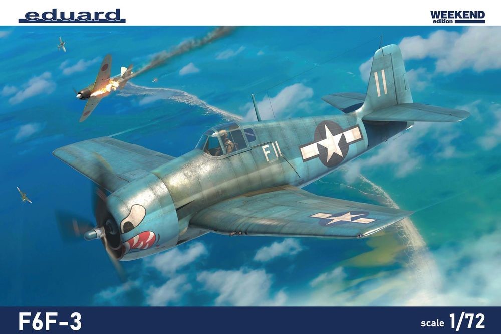 F6F-3 HELLCAT 1/72 WEEKEND EDITION EDUARD | PLASTIMODELISMO