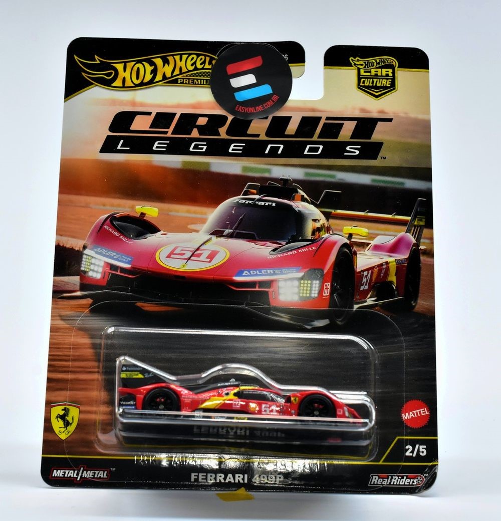 ホットウィール　FERRARI 499P Hot Wheels Ferrari 499p Vermelho 1:64 - 2025 | Parcelamento sem juros