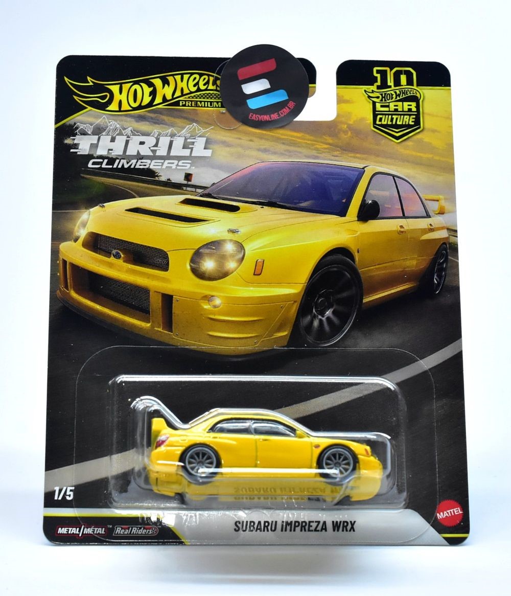 SUBARU IMPREZA WRX THRILL CLIMBERS 2026 - HOT WHEELS PREMIUM