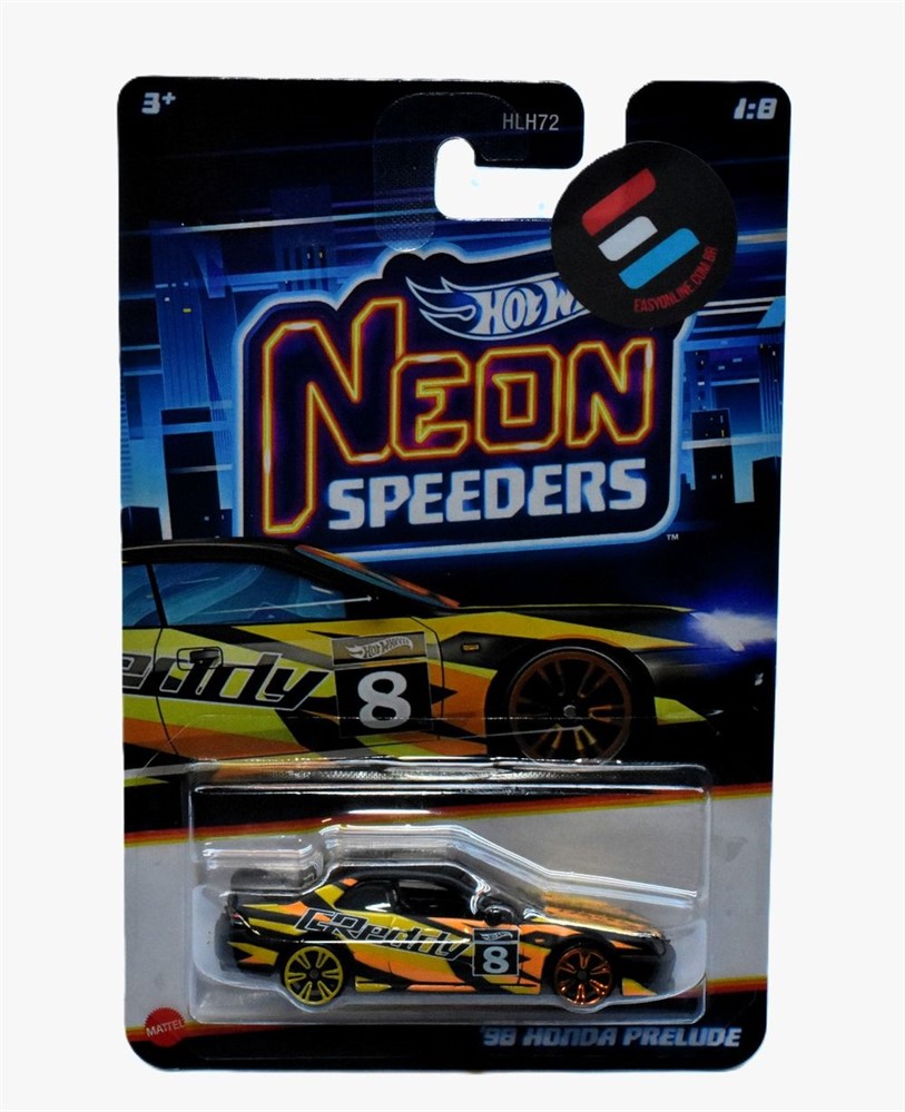 HOT WHEELS NEON SPEEDERS - 2025 | 98 HONDA PRELUDE