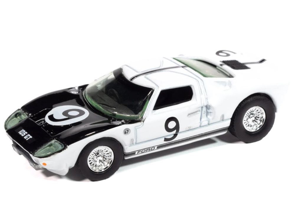 MINIATURA 1/64 AUTO WORLD 1964 FORD GT40 | COLEÇÃO DIECAST
