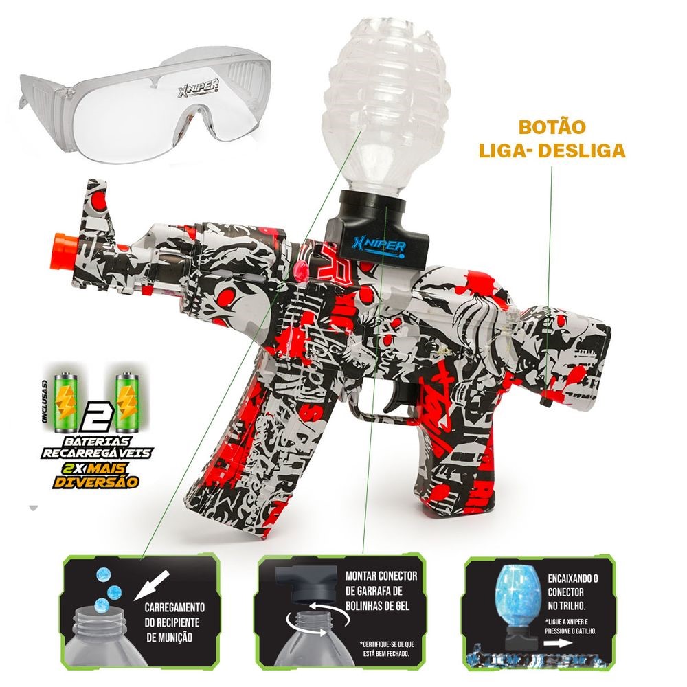 FPS一式 LANÇADOR DE BOLINHA DE GEL X TROOPER POLIBRINQ