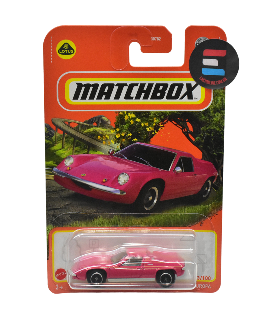 1972 LOTUS EUROPA MATCHBOX 2024: ESTILO E VELOCIDADE!