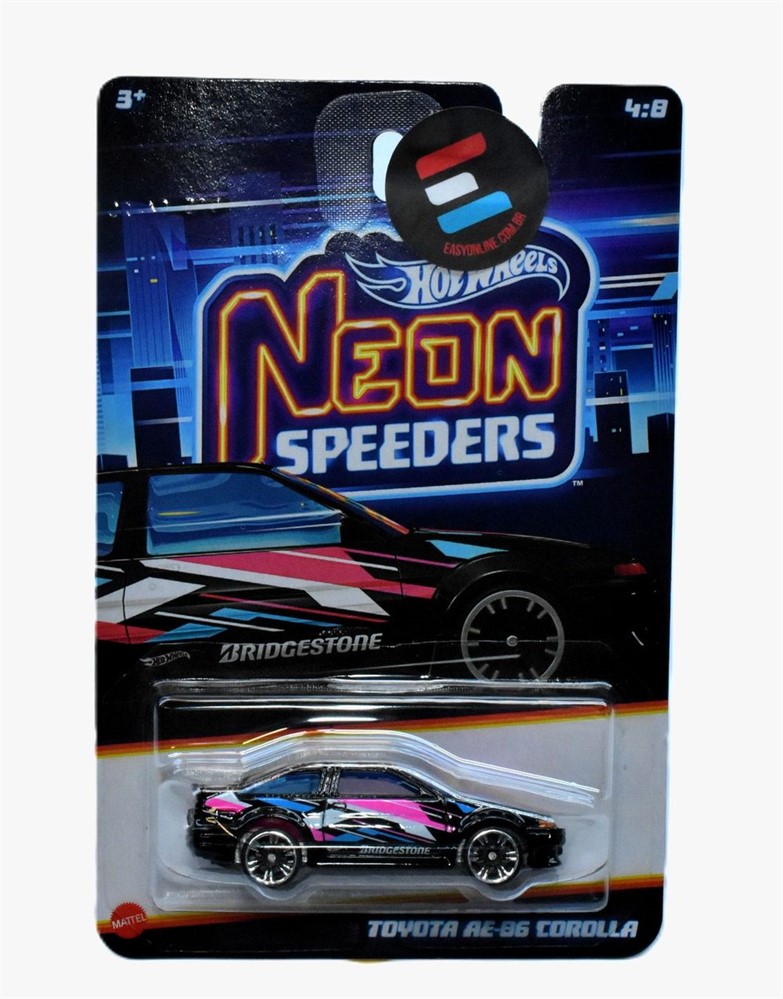 HOT WHEELS NEON SPEEDERS - 2025 | TOYOTA AE-86 COROLLA