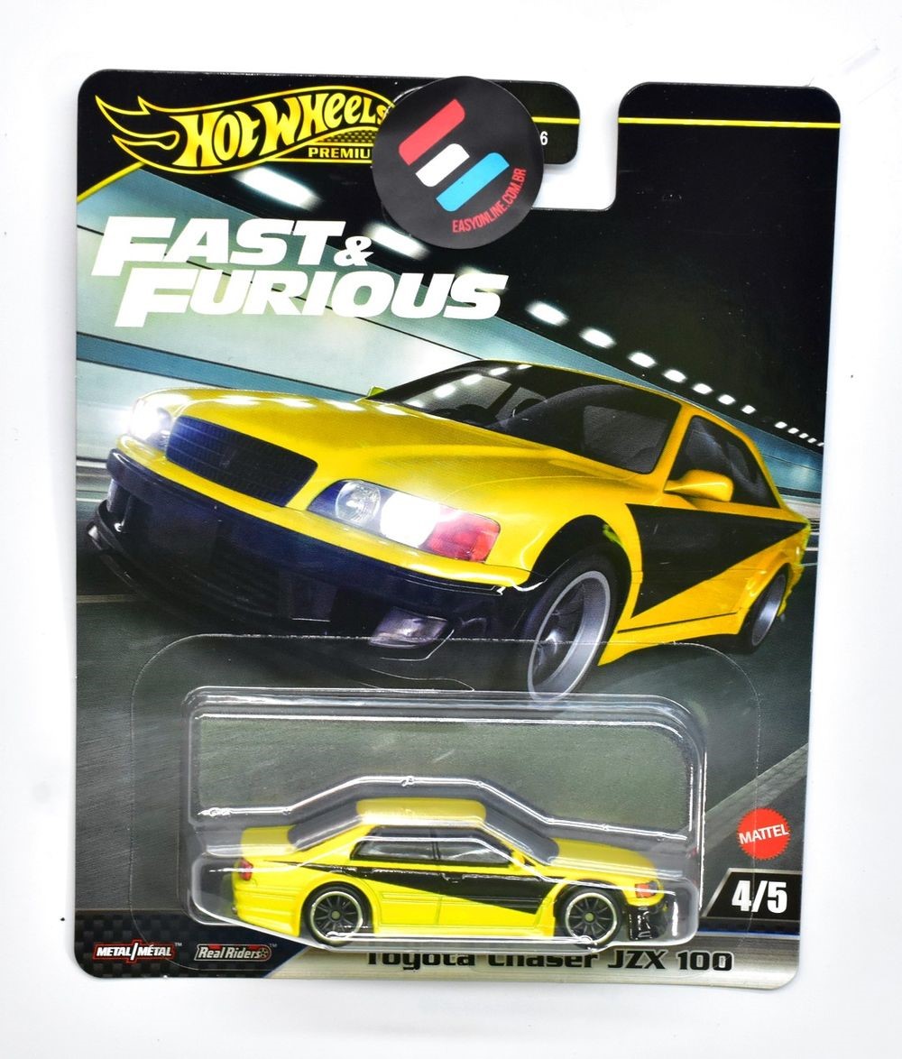 HOT WHEELS PREMIUM TOYOTA CHASER JZX100 VELOZES E FURIOSOS