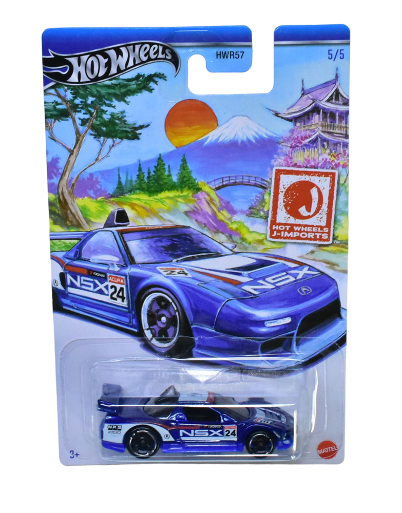 HOT WHEELS J-IMPORTS: ACURA NSX SUPERCARRO MINIATURA