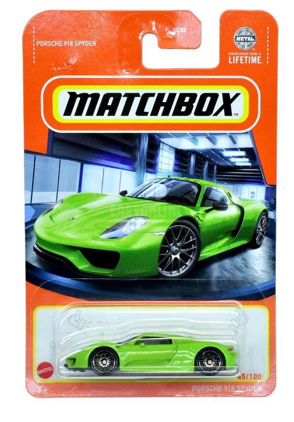 PORSCHE 918 SPYDER MATCHBOX: SUPERESPORTIVO HÍBRIDO!