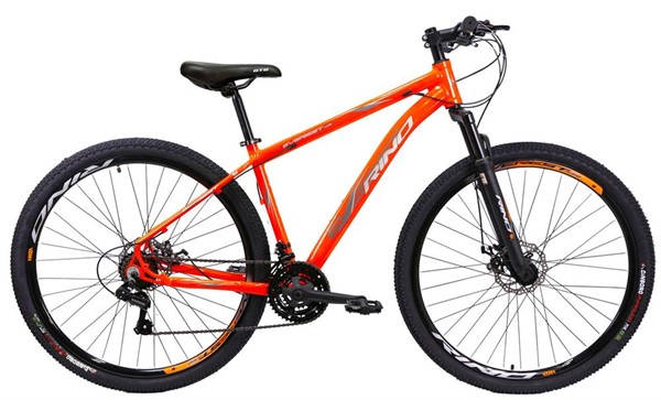 Bike Aro 29 Rino Everest XR 21v Cambios e Pedivela Shimano Cubo