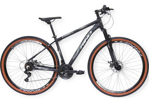 Bicicleta Aro 29 Rino Everest Xr 21v Shimano Faixa Marrom :