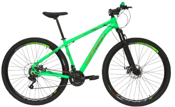 Bicicleta Aro 29 Rino Everest 21v Grupo Shimano Freio a Disco MTB