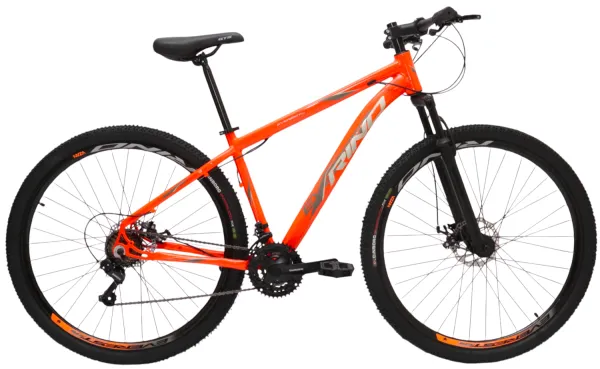 Bicicleta Aro 29 Rino Everest 21v Grupo Shimano Freio a Disco MTB