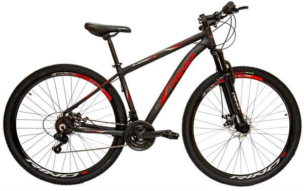 Bicicleta Aro 29 Rino Everest 24v - Index Hidraulico + Trava
