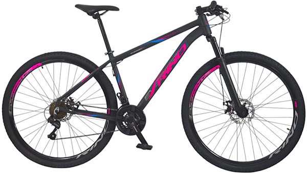 Bike Aro 29 Rino Everest XR 21v Cambios e Pedivela Shimano Cubo