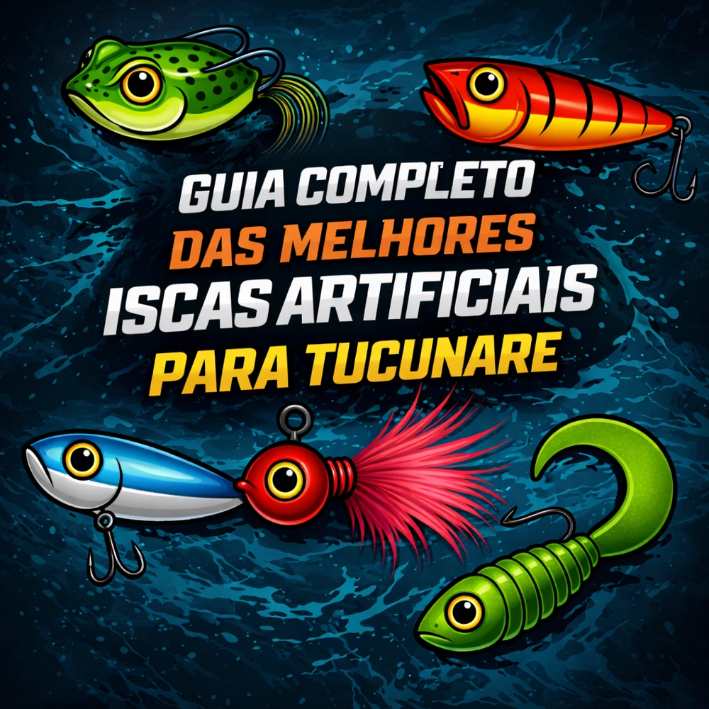 Guia Completo das Melhores Iscas Artificiais para Tucunar&eacute;: T&eacute;cnicas, Cores e Profundidades